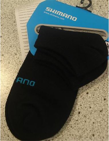 CALCETINES SHIMANO INVISIBLE T-XL NEGRO