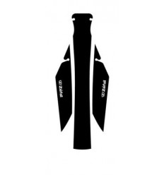 Guardabarro trasero Zefal Shield Lite XL negro blanco