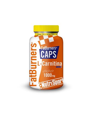 BOTE NUTRISPORT FAT BURNERS CAPS L-CARNITINA 106 CAPSULAS